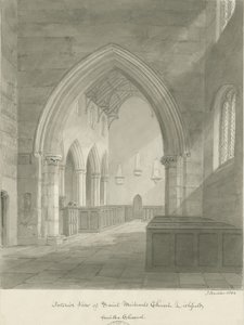 Lichfield - Interiør i St. Michael