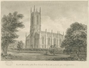 Newcastle-under-Lyme - "St. George"s av John Buckler