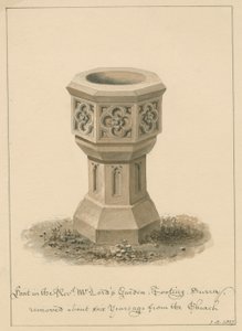 Surrey - Tooting - Font i Revd. Mr. Lord