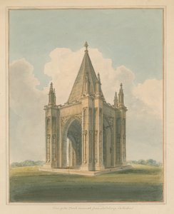 Wiltshire - Salisbury Cathedral - Porch, 1800 av John Buckler