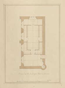 Wiltshire - Sarum - Plan over Bishop