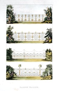 Garden Railing, fra Ackermanns 