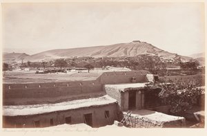 Bemaru landsby og forsvar fra innfødt basesykehus, 1879 av John Burke