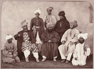 Muhammad Zuhair Khan med Aslam Khan, 1879