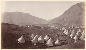 ?Shergai Heights ser mot Ali Musjid?, 1878 ca av John Burke
