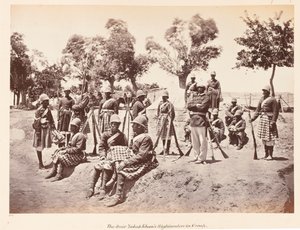 Amirs ?Highland Guard?, 1879 ca av John Burke