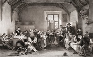 Skolen. 1800-tallet.