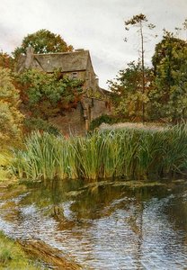 En høsthage av John Byam Liston Shaw