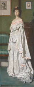 Mrs Paul Konody [Isabel Codrington] av John Byam Liston Shaw