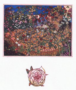 Sang av Gulbaz, illustrasjon fra The Garden of Kama (og andre tekster fra India), 1920 av John Byam Liston Shaw