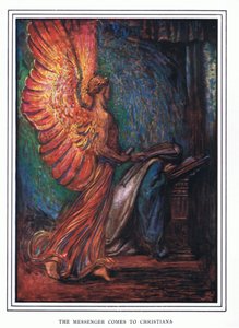 Sendebudet kommer til Christiana av John Byam Liston Shaw