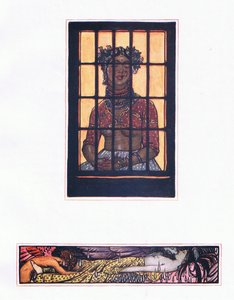 Historien om Lilavanti, illustrasjon fra The Garden of Kama (og andre tekster fra India), 1920 av John Byam Liston Shaw
