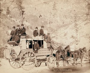 Deadwood Coach reiser i South Dakota av John C. H. Grabill