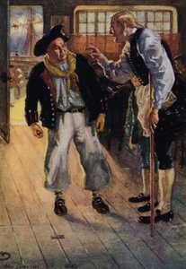 Illustrasjon for Treasure Island av John Cameron