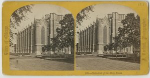 Cathedral of the Holy Name, Chicago, ca. 1870