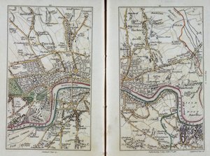 Kart over Øst-London, platene 20-21, fra 