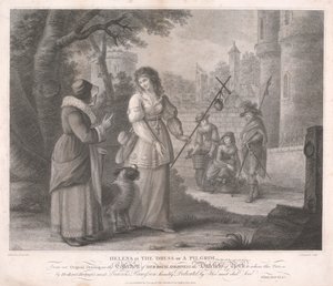 Helena i kjolen til en pilegrim - "All's Well That Eends Well," Act III, Scene V