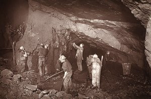 Stopper ved 70, East Pool-gruven, illustrasjon fra 