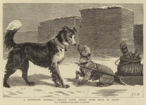 En degenerert kolonial, briter skal aldri, aldri, aldri være slaver av John Charles Dollman