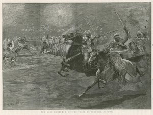 De arabiske ryttere ved Paris Hippodrome, Olympia