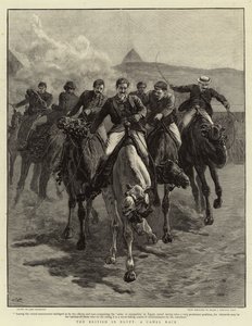 Britene i Egypt, A Camel Race