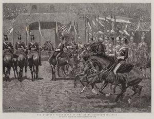 Militærturneringen i Royal Agricultural Hall av John Charlton