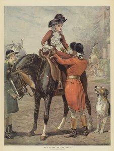 The Queen of the Hunt (chromolitho)