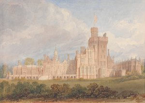Costessy Hall, Norfolk av John Chessell Buckler