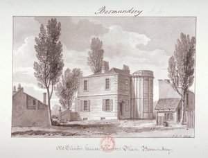 'Old Printers House, Printers Place, Bermondsey', London, 1826
