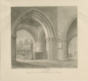 Stafford - Interiør av St. Mary