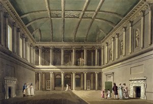 Interiør i konsertrommet, fra 