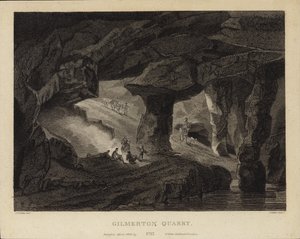 Gilmerton Quarry av John Claude Nattes