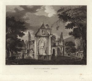 Pluscarden Abbey av John Claude Nattes