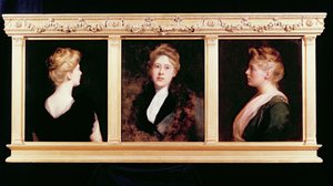 Trippelportrett av en kvinne av John Collier