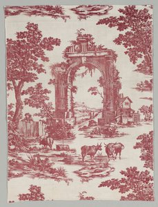 Copperplate Printed Cotton, 1765. av John Collins