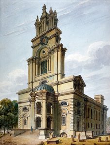 Church of St Anne, Limehouse, London, 1811