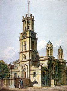 Church of St George in the East, Stepney, London, 1811