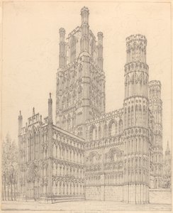 Ely Cathedral, Cambridgeshire, S.W. Visning av John Coney