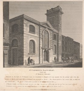 St. Clements Eastcheap av John Coney