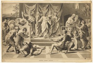 Ananias død av John Constable