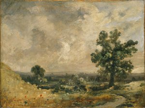 Engelsk landskap av John Constable