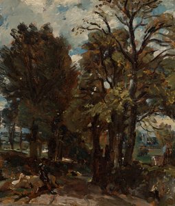 Fen Lane, East Bergholt, ca. 1811. av John Constable