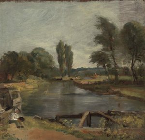 Flatford lås av John Constable