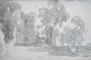 Haddon Hall av John Constable