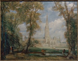 Salisbury katedral av John Constable