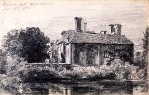 Knowle Hall, 1820 av John Constable
