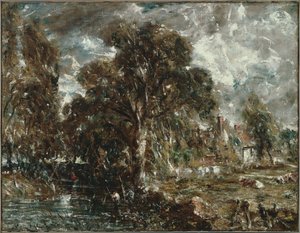 På River Stour av John Constable
