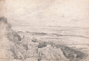 Salisbury Plain fra Old Sarum av John Constable