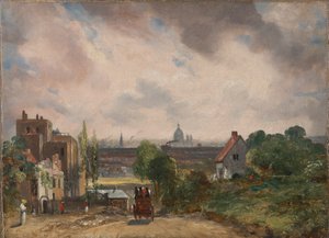 Sir Richard Steeles hytte, Hampstead av John Constable