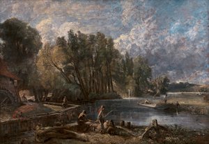 Stratford Mill, 1819 til 1820. av John Constable